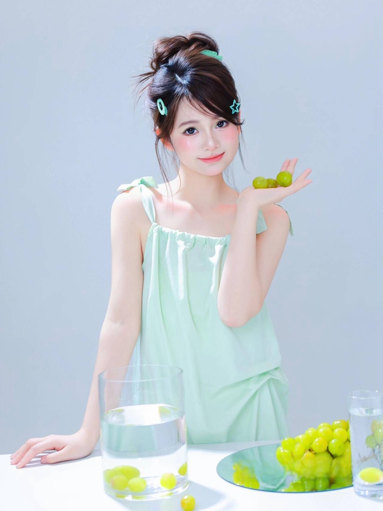 Summer Clothing For Girls - 새로운 여름 사진 한국 스타일 달콤하고