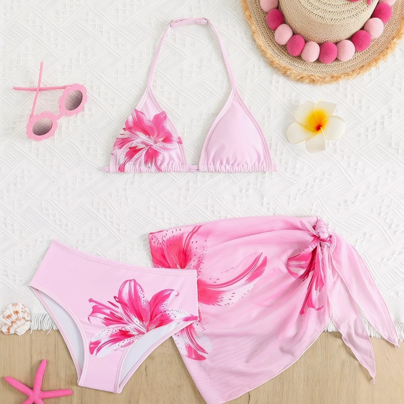 Summer Clothing For Teen Girls - 7-16세 여아 비키니 수영복 UNITIM 여름