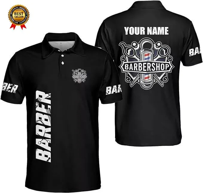 Summer Clothing Names - 2025 바버 남성용 반팔 폴로 셔츠,