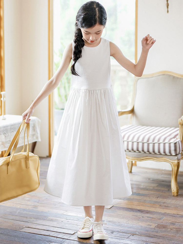 Summer Clothing For Teen Girls - 어린 소녀용 맥시 롱 원피스, 십대