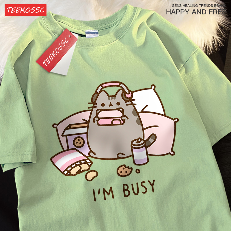 Summer Games Clothing Brand - Sorry I'm busy cat 헤드폰 남자