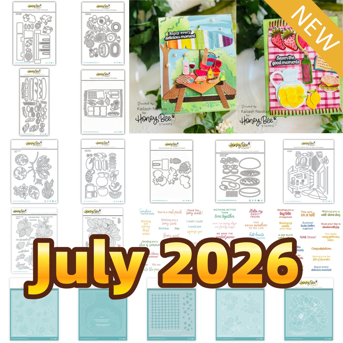 Summer Clothing Release - 2026년 7월 새로운 여름 뒷마당 바구니