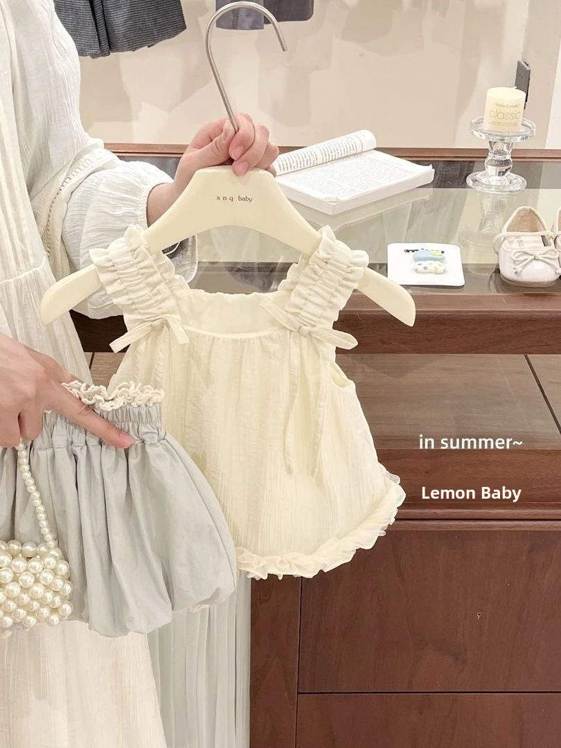 Summer Clothing Online - 여아 여름 캐주얼 의상 나무 프린트