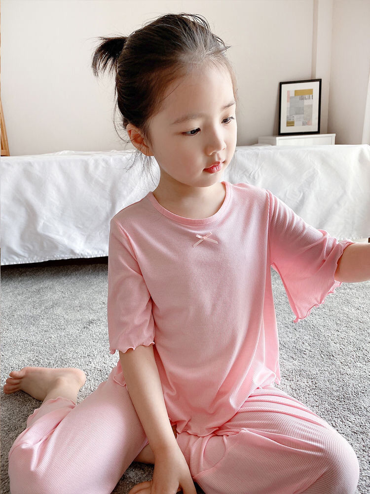 Summer Clothing For Teen Girls - 파자마 아동복 하우스웨어 10대 소녀 의류