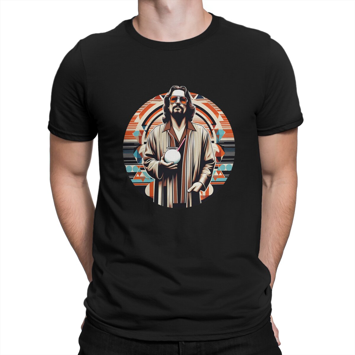 Summer Clothing Essentials Men - 빅 Lebowski 영화 The Dude Abides