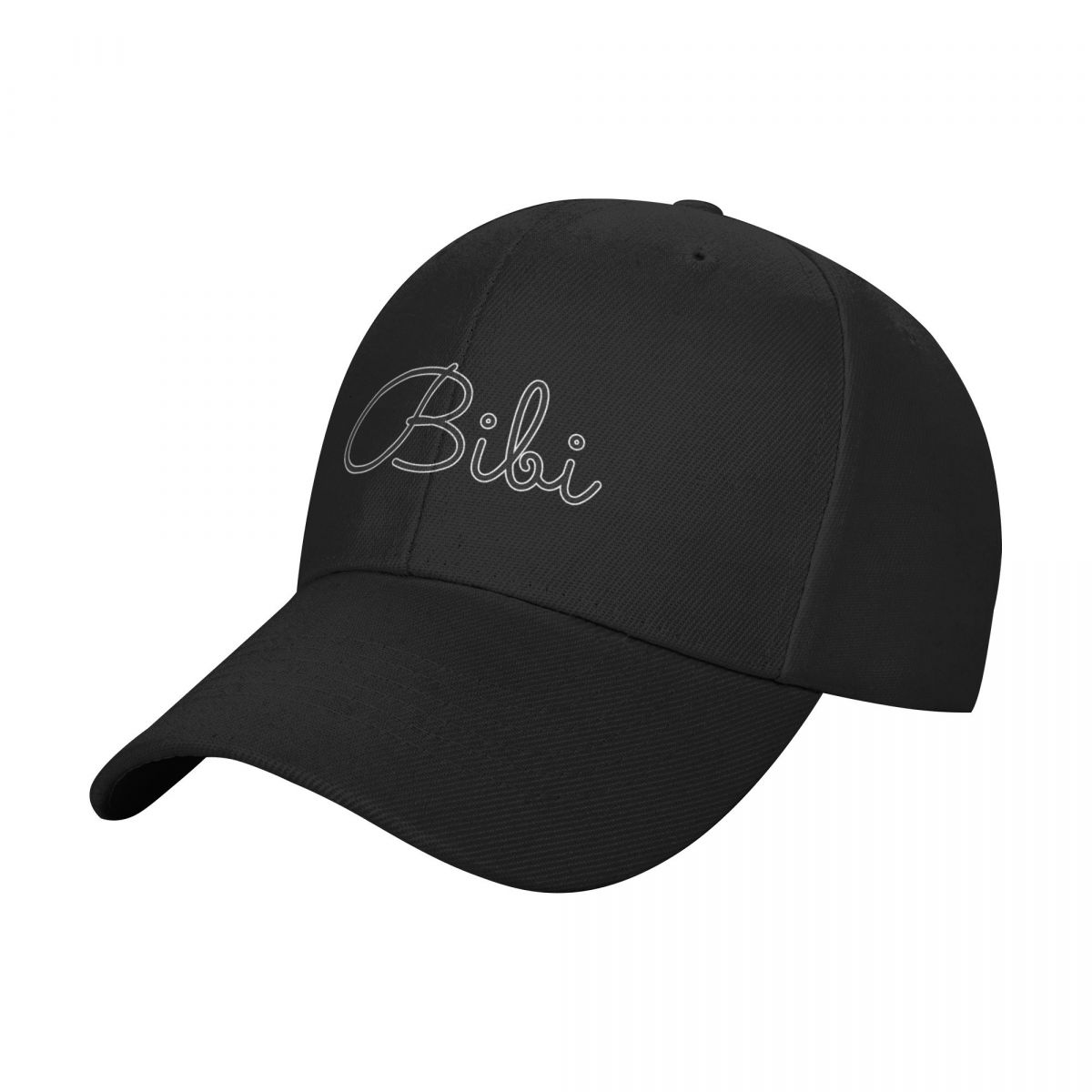 Summer Clothing Label - Bibi 이름 라벨(블랙) 쓰기 야구 모자