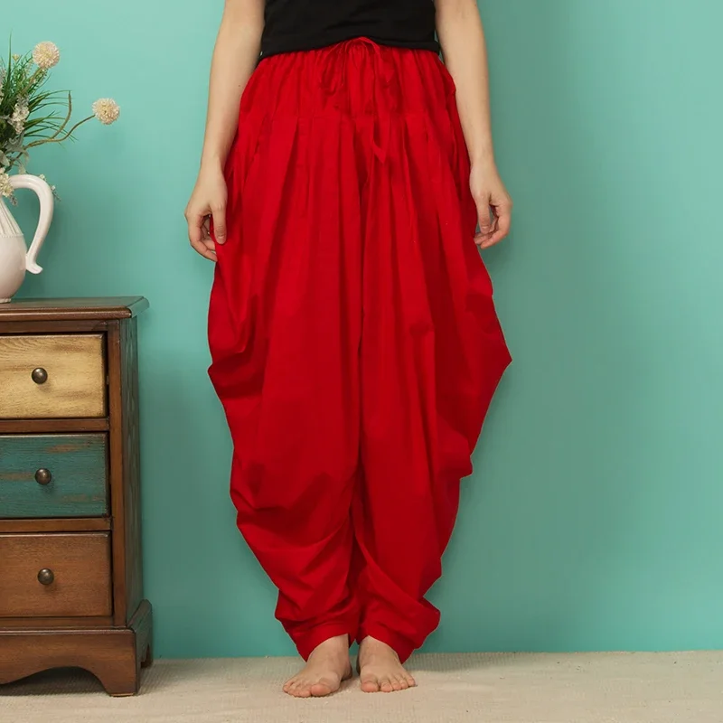 Summer Clothing India - 인도 펀자비 바지, Shalwar 용수철 및