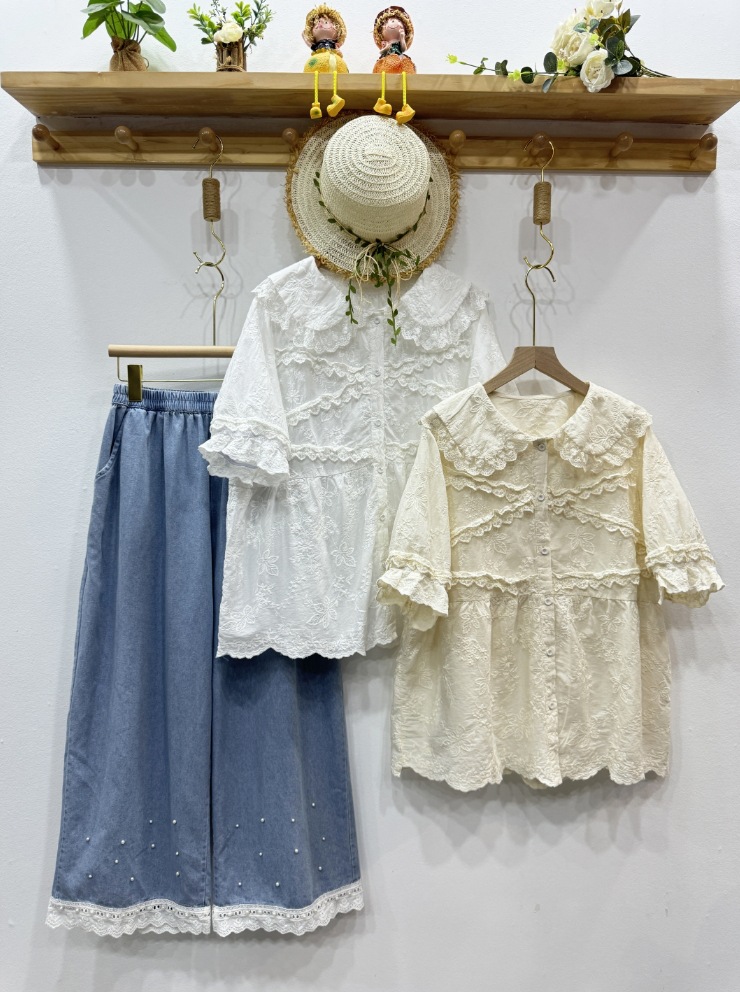 Summer Clothing In Japan - 모리 케이 의류 달콤한 로리타 셔츠