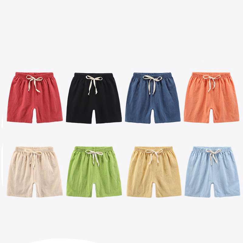 남아용 코튼 리넨 반바지, 10 대 150 160 cm - Summer Clothing For Teen Girls 리뷰 및 가격