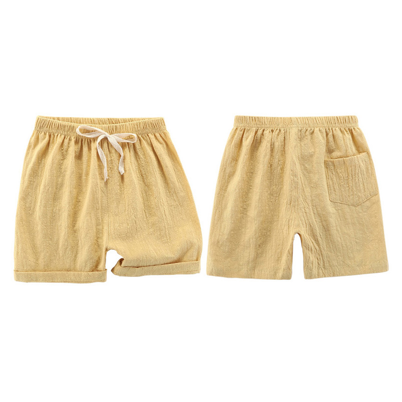 남아용 코튼 리넨 반바지, 10 대 150 160 cm - Summer Clothing For Teen Girls 리뷰 및 가격