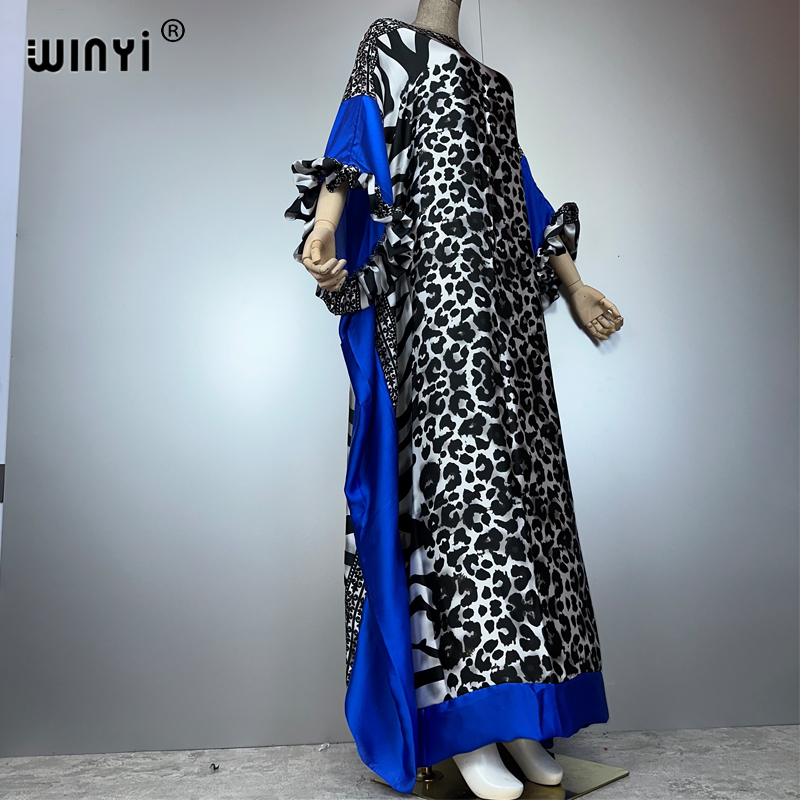 WINYI 여름 레오파드 프린트 이브닝 드레스 아바야  - Summer Evenings Clothing 리뷰 및 가격