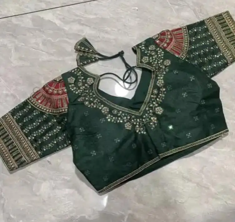 전통 인도 사리 탑 여성 셔츠 여름 금사 자수 파키스탄 - Summer Clothing India 리뷰 및 가격