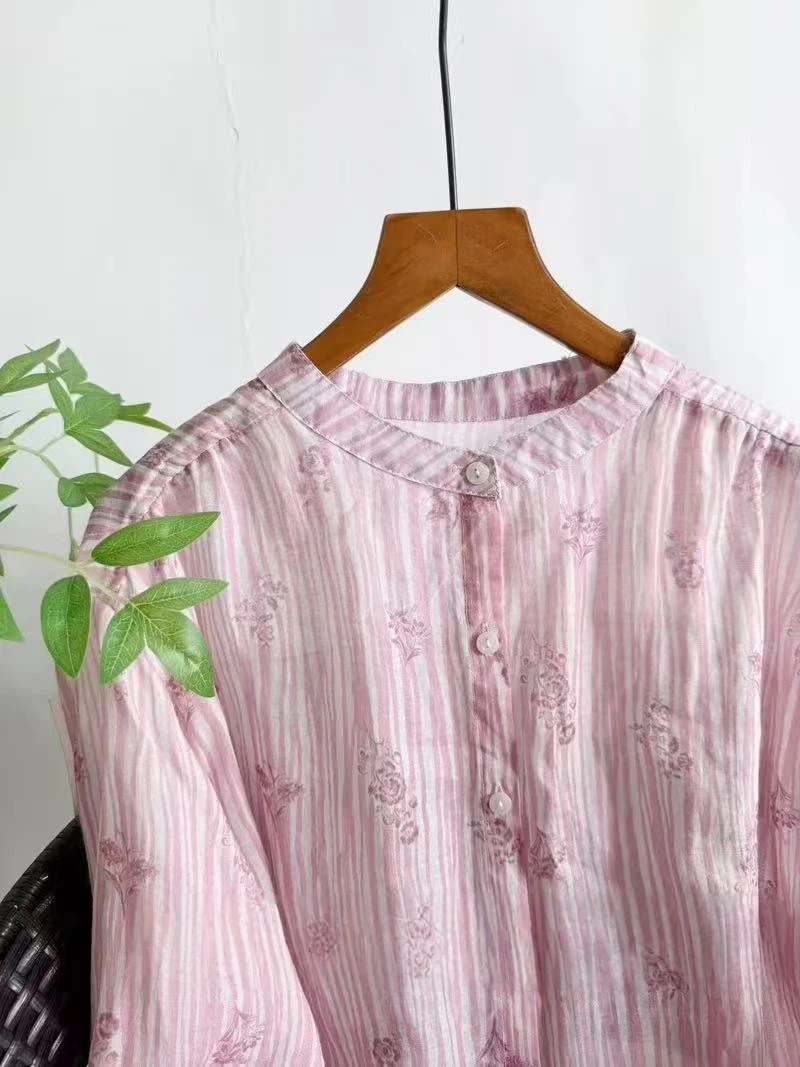 여성용 오리지널 럭셔리 브랜드 의류 100% 라미 린넨 - Summer Clothing In Japan 리뷰 및 가격