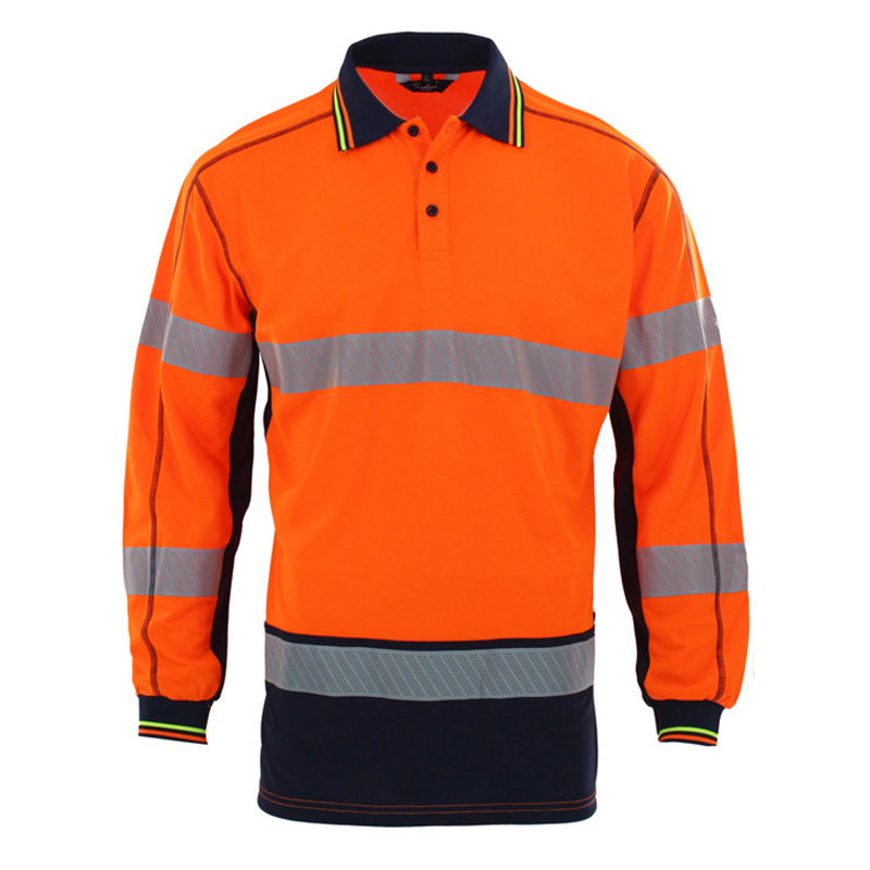 남성용 속건성 폴로 셔츠 여름 자외선 차단 도로 건설  - Summer Hi Vis Clothing 리뷰 및 가격