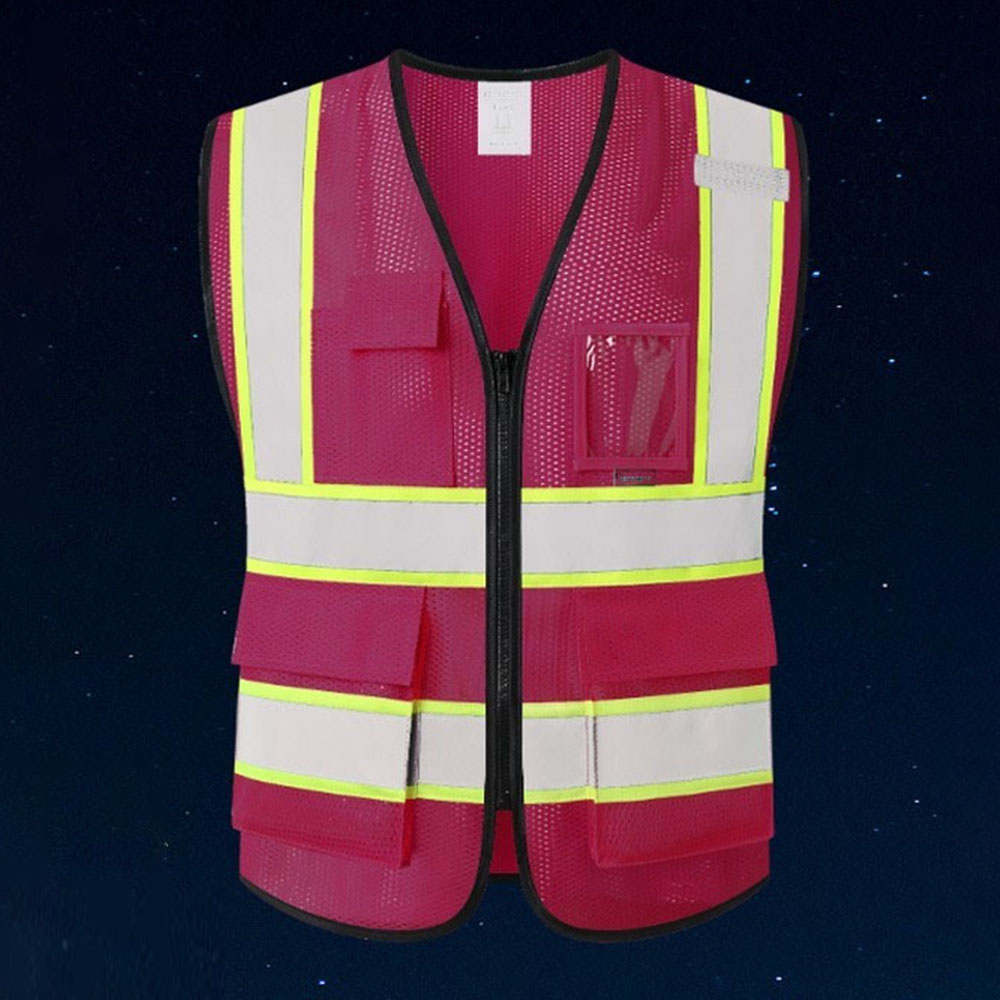 포켓과 지퍼가있는 여름 남여 메쉬 조끼 도로 건설 의류 - Summer Hi Vis Clothing 리뷰 및 가격