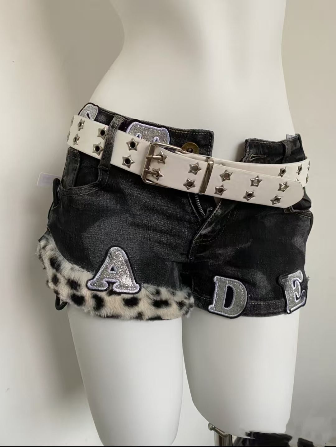 Y2k 자수 패치 데님 반바지 여성 하라주쿠 레트로 섹 - Summer Clothing For Girls 리뷰 및 가격