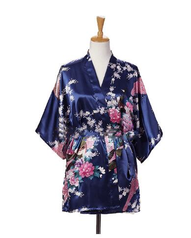 레이스업 여성용 공작새 프린트 일본식 기모노 유카타 실 - Summer House Clothing 리뷰 및 가격