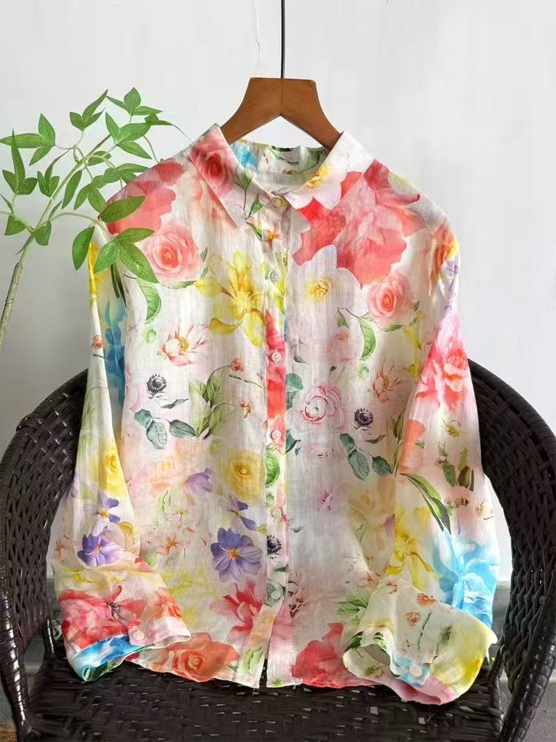 2026 빈티지 의류 100% 라미 린넨 여성용 봄 여 - Summer Clothing In Japan 리뷰 및 가격