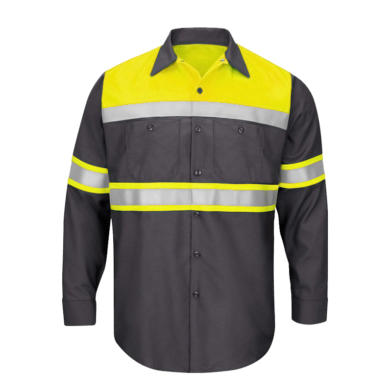 남성용 긴팔 100% 코튼 반사 작업복, 하이비스 작업 - Summer Hi Vis Clothing 리뷰 및 가격