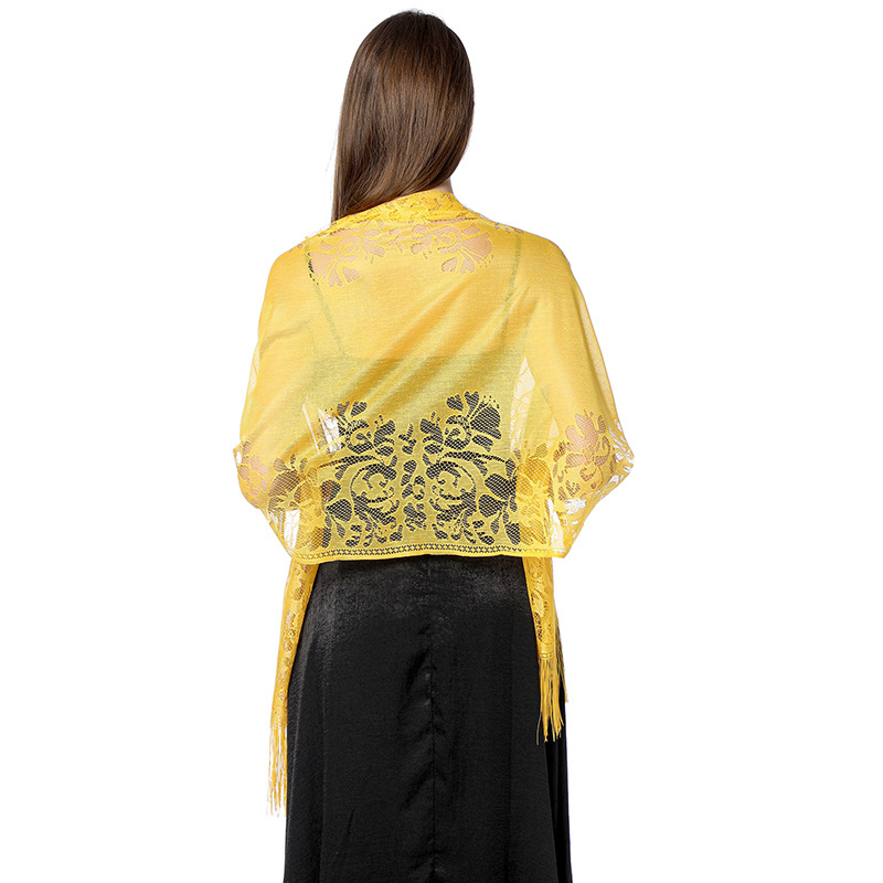한국 여성 여름 얇은 할로우 플라워 긴 술 파티 망토, - Summer Evenings Clothing 리뷰 및 가격
