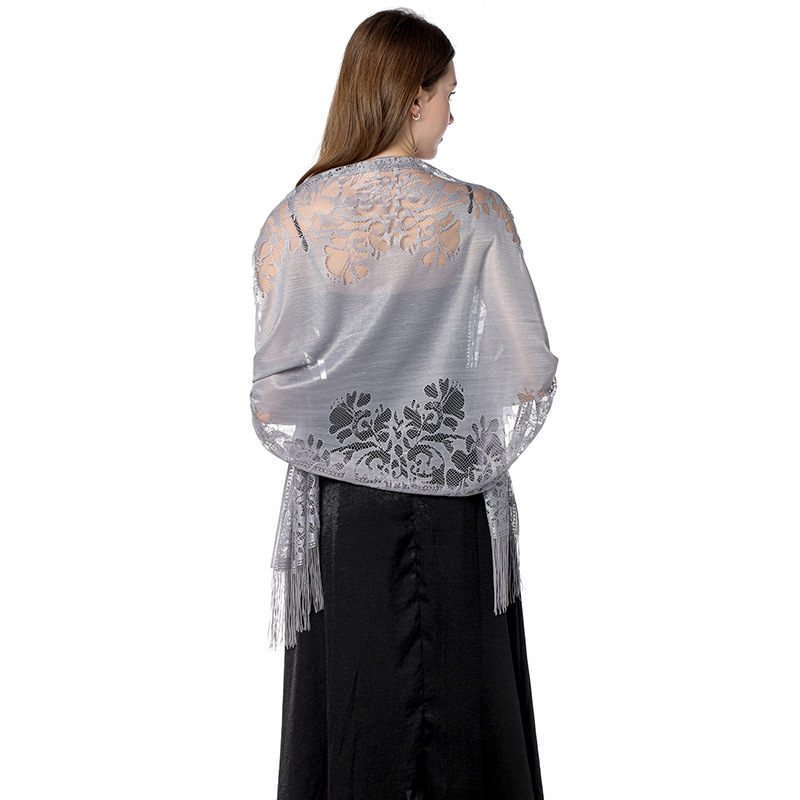 한국 여성 여름 얇은 할로우 플라워 긴 술 파티 망토, - Summer Evenings Clothing 리뷰 및 가격
