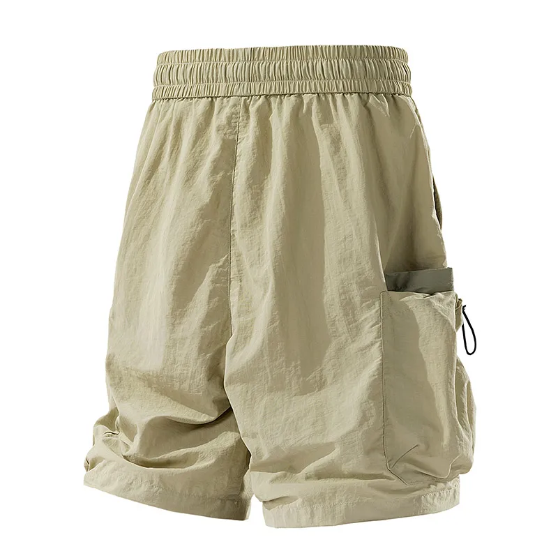 남성용 반바지 루즈핏 큰 사이즈 멀티 포켓 오버올 신축 - Summer Clothing Styles Men 리뷰 및 가격