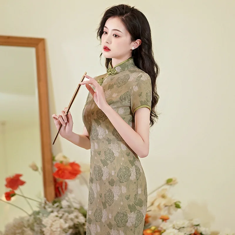 Yourqipao 여름 향상된 Cheongsam 패션  - Summer Evenings Clothing 리뷰 및 가격