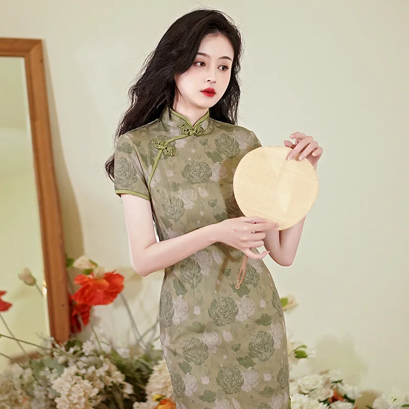 Yourqipao 여름 향상된 Cheongsam 패션  - Summer Evenings Clothing 리뷰 및 가격