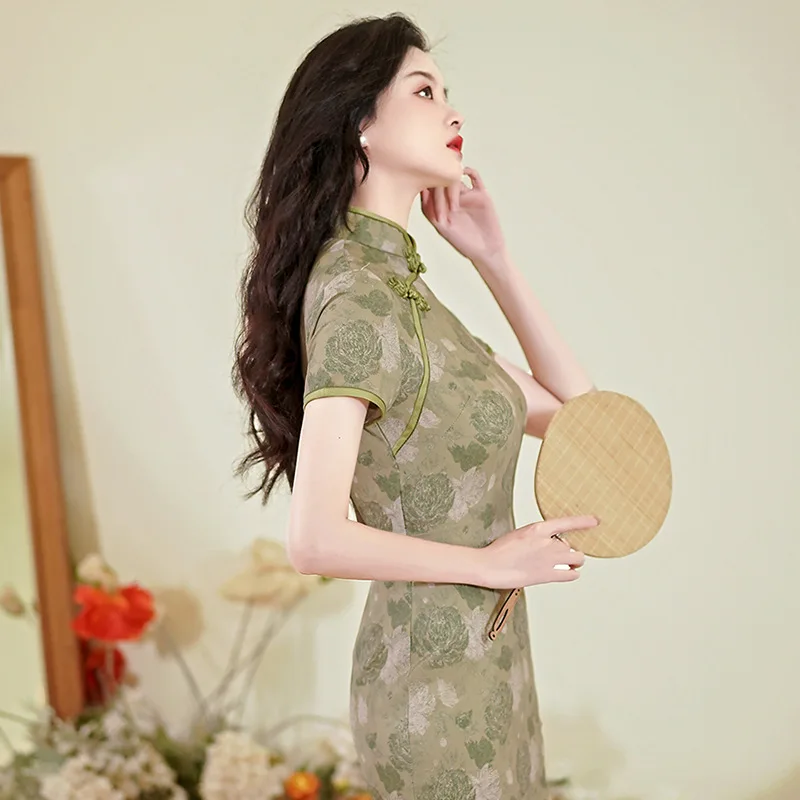 Yourqipao 여름 향상된 Cheongsam 패션  - Summer Evenings Clothing 리뷰 및 가격