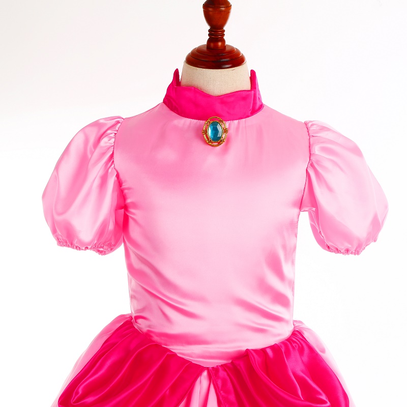 복숭아 의상 어린이 생일 공주 드레스 소녀 할로윈 코스 - Summer Clothing For Kids Girls 리뷰 및 가격