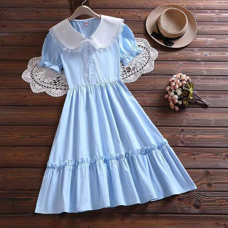 2026년 여름 뉴 레트로 여아 반팔 파티 드레스 리본 - Summer Clothing For Teen Girls 리뷰 및 가격