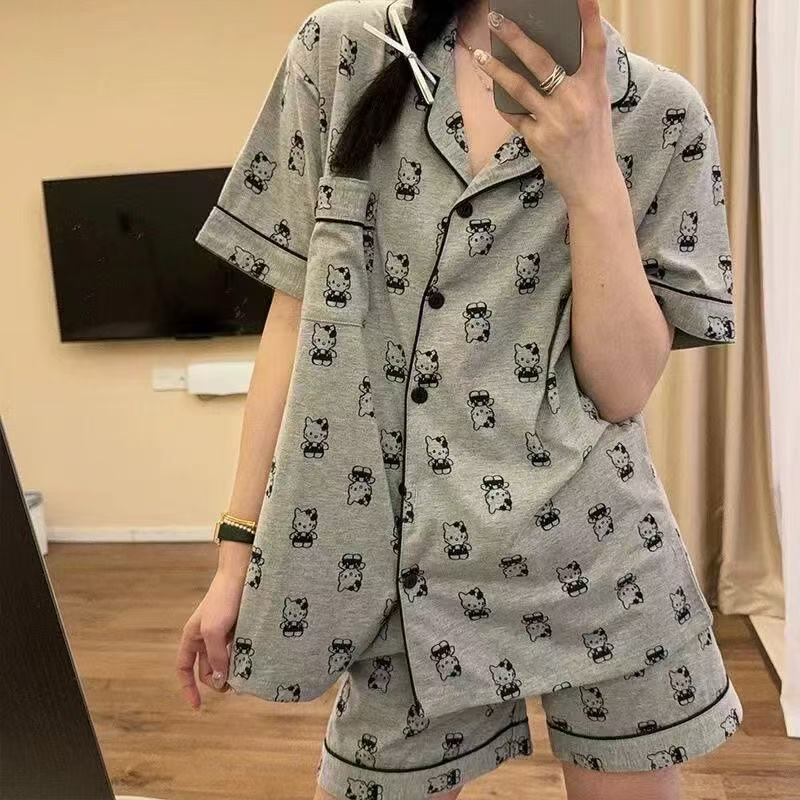 Sanrio Sleepwear 여성용 여름 가디건 반팔 - Summer House Clothing 리뷰 및 가격