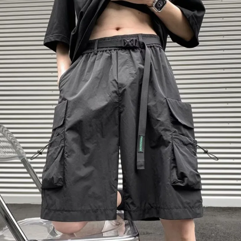 멀티 포켓 남성용 카고 반바지 여름 Techwear s - Summer Clothing Styles Men 리뷰 및 가격