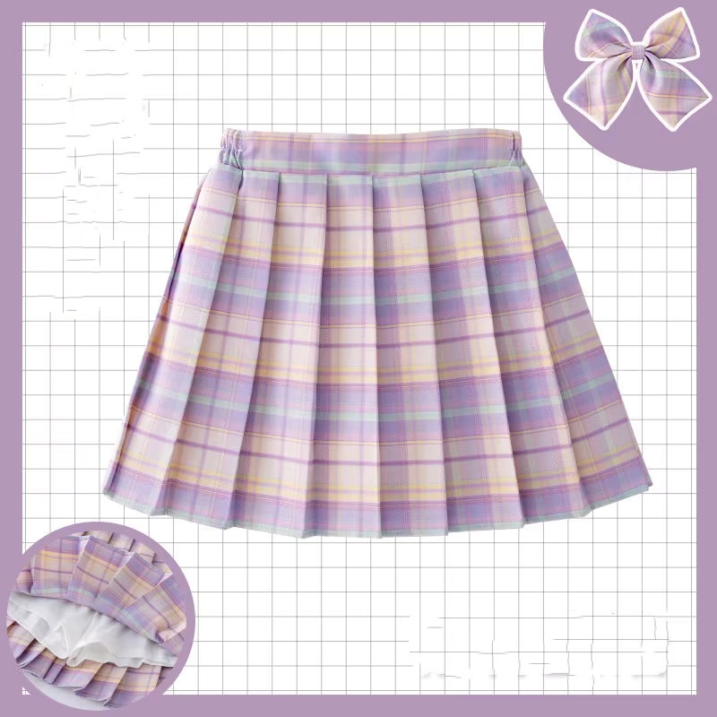 키즈 체크 무늬 스커트 어린이 대학 스타일 의류 봄 여 - Summer Clothing For Teen Girls 리뷰 및 가격