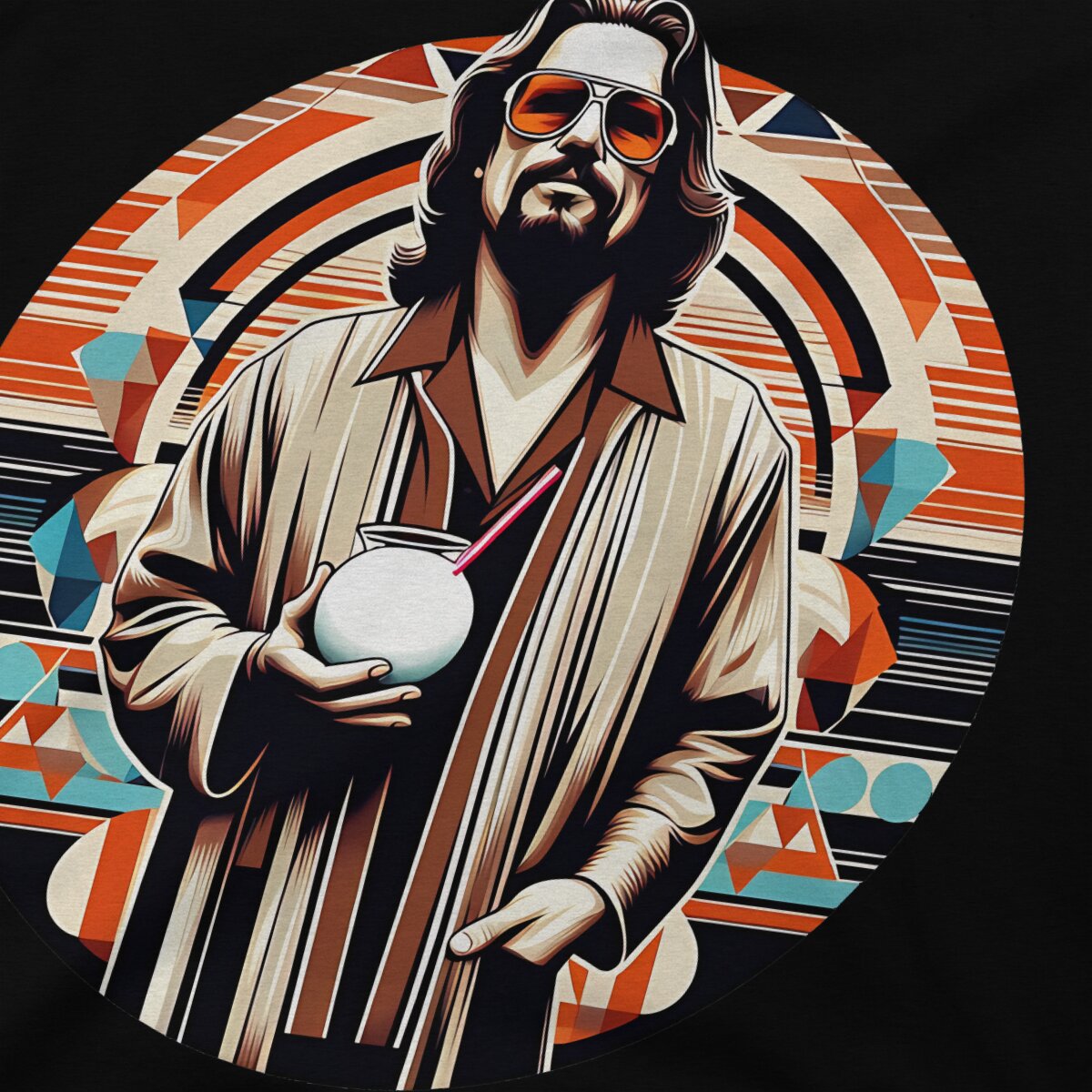 빅 Lebowski 영화 The Dude Abides  - Summer Clothing Essentials Men 리뷰 및 가격