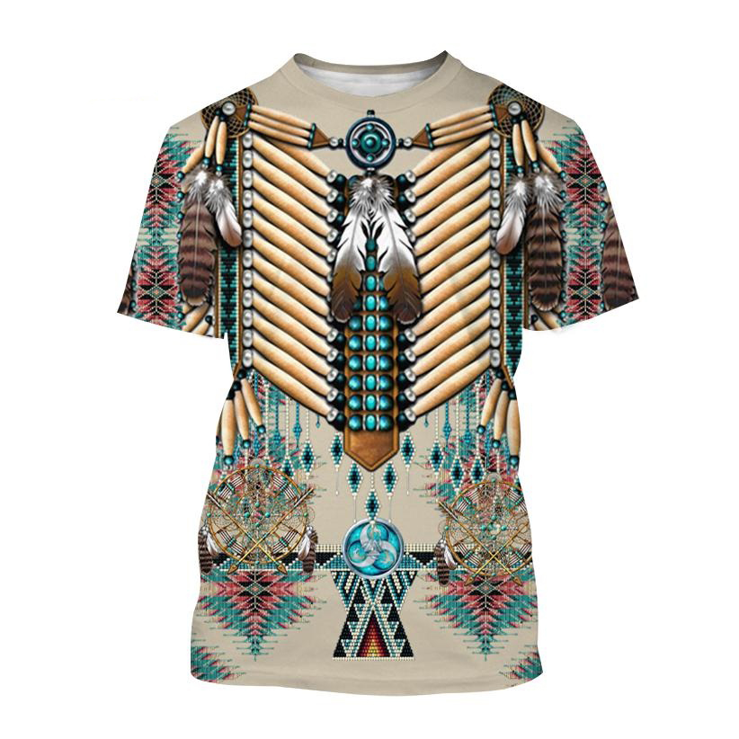 인도 민족 스타일 3D 프린트 티셔츠 여름 남성 여성  - Indian Summer Vintage Clothing 리뷰 및 가격