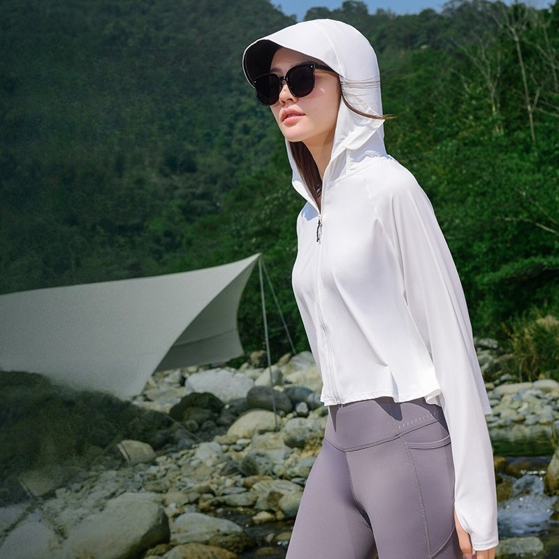 여름 러닝 보호복 얇은 커플 스포츠 레저 자외선 차단  - Summer Clothing Plus Size Women 리뷰 및 가격