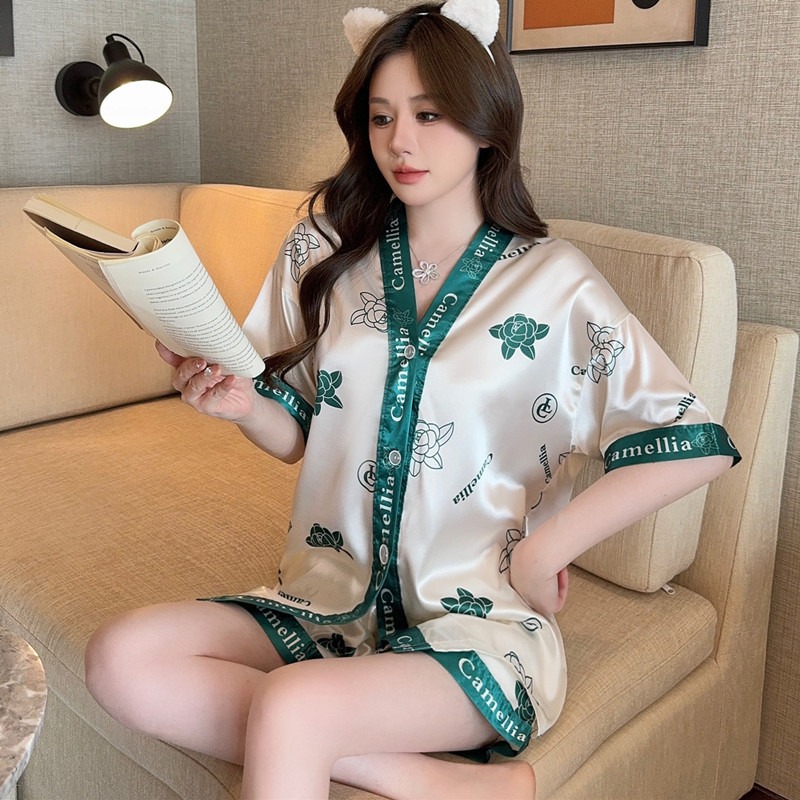섹시한 여성용 나이트웨어 플러스 사이즈 반팔 아이스 실 - Summer Clothing For Petite Women 리뷰 및 가격