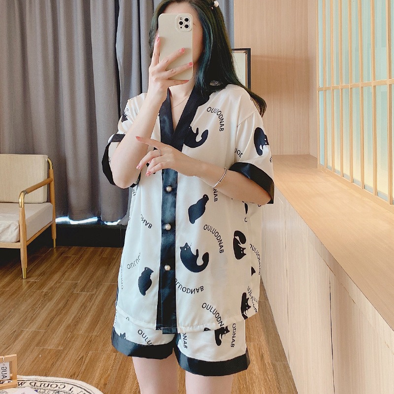 섹시한 여성용 나이트웨어 플러스 사이즈 반팔 아이스 실 - Summer Clothing For Petite Women 리뷰 및 가격